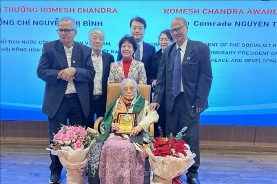 Vietnamese contributors to peace, int’l solidarity honoured