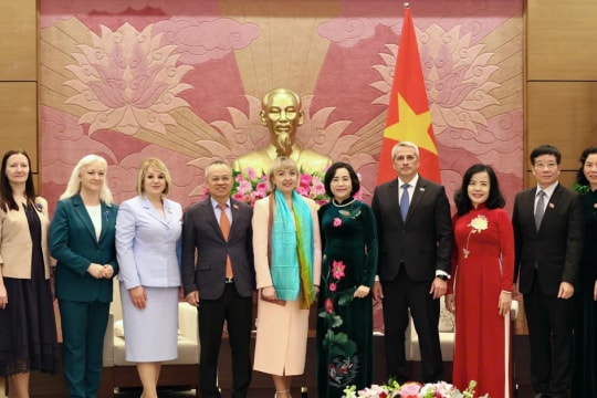 NA Vice Chairwoman hosts President of Belarusian Women’s Union