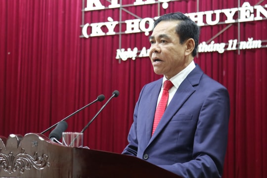 Ông Võ Trọng Hải được bầu giữ chức Chủ tịch UBND tỉnh Nghệ An