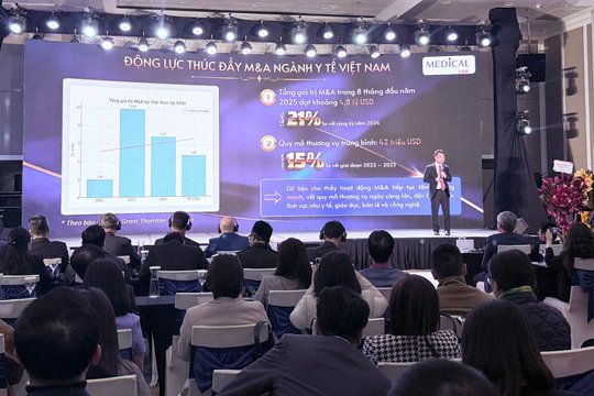 Hội nghị Quốc tế về Mua bán và Sáp nhập (M&A) trong ngành Y tế năm 2025: Hoàn thiện khung pháp lý trong hoạt động M&A ngành y tế