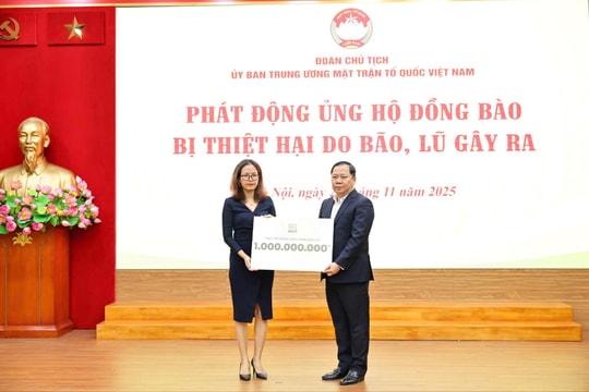 Nestlé ủng hộ đồng bào miền Trung, Tây Nguyên đang chịu thiệt hại do mưa lũ