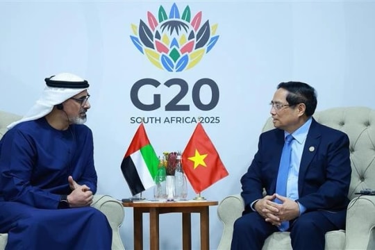 PM meets with foreign leaders, representatives of international organisations in South Africa