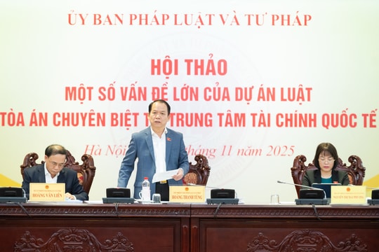 Tạo cơ sở pháp lý cho hoạt động của Tòa án chuyên biệt tại Trung tâm tài chính quốc tế