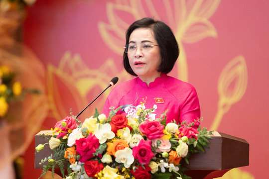 ­Phó Chủ tịch Quốc hội Nguyễn Thị Thanh dự Hội nghị tổng kết công tác Ủy ban Văn hóa và Xã hội
