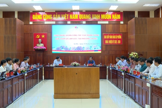 Khuyến khích giới trẻ khởi nghiệp, lấy tri thức – công nghệ phát triển làng hoa Sa Đéc