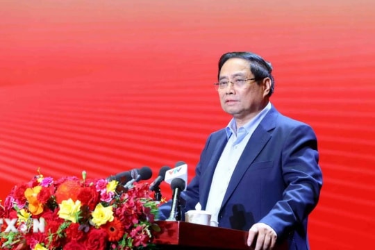 Thủ tướng Phạm Minh Chính: Ngành ngân hàng thi đua kiến tạo, đồng hành, chia sẻ, linh hoạt, vì dân, hiệu quả