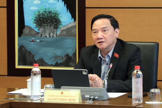 Phó Chủ tịch Quốc hội Nguyễn Khắc Định: Chọn mục tiêu để bảo đảm phát triển đột phá