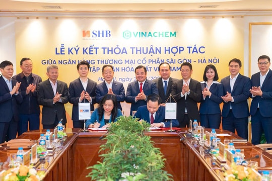 SHB và Vinachem ký thỏa thuận hợp tác: Đột phá kết nối nguồn lực, tối ưu hóa lợi thế ngành
