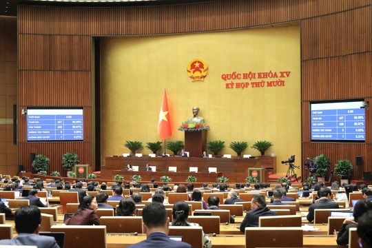 Quốc hội thông qua Luật Tương trợ tư pháp về hình sự