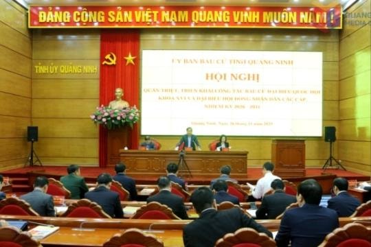 Quảng Ninh: Quán triệt các văn bản chỉ đạo, triển khai công tác bầu cử ĐBQH và đại biểu HĐND