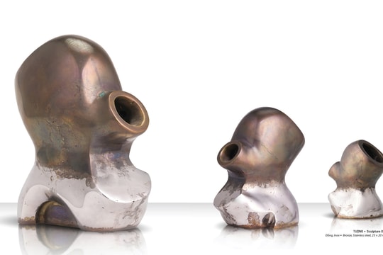 Triển lãm các tác phẩm của họa sĩ Đinh Phong