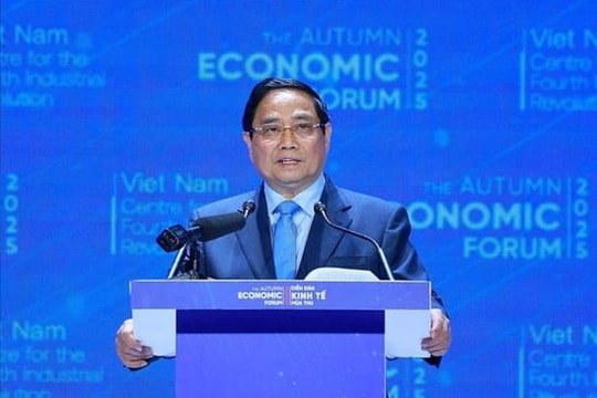Thủ tướng Phạm Minh Chính dự Diễn đàn Kinh tế mùa Thu năm 2025