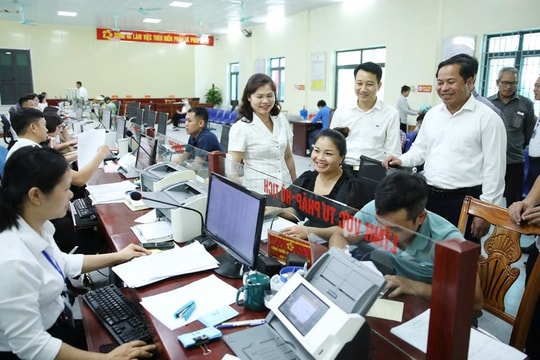 Quyết tâm xây dựng nền hành chính hiện đại, chuyên nghiệp