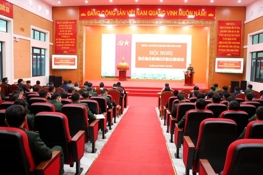 Lai Châu: Hội nghị Tổng kết công tác biên phòng và xây dựng lực lượng năm 2025