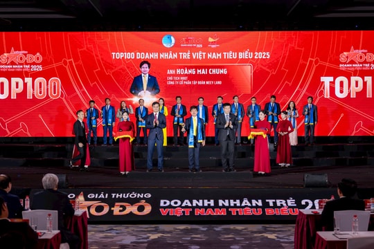 Chủ tịch Meey Group Hoàng Mai Chung được vinh danh Top 100 Doanh nhân trẻ Việt Nam tiêu biểu 2025