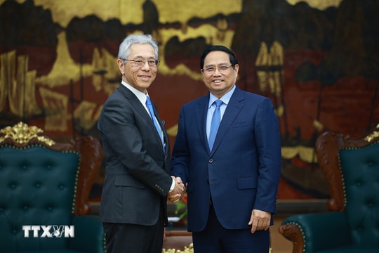 Thủ tướng Phạm Minh Chính tiếp Chủ tịch kiêm Giám đốc điều hành Tập đoàn Mitsui của Nhật Bản