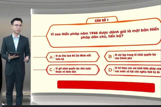 Giới trẻ hào hứng tìm hiểu Hiến pháp Việt Nam qua các thời kỳ