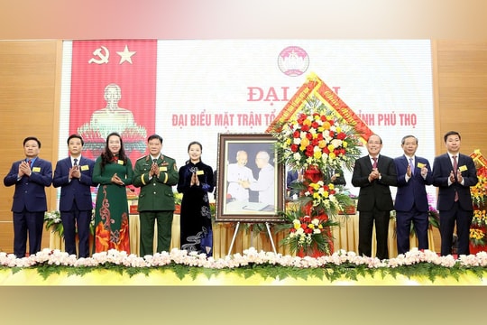 Bế mạc Đại hội đại biểu MTTQ Việt Nam tỉnh Phú Thọ lần thứ I, nhiệm kỳ 2025-2030