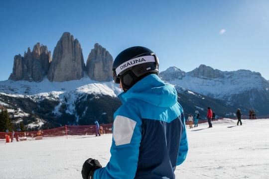 Italy bắt buộc đội mũ bảo hiểm khi trượt tuyết