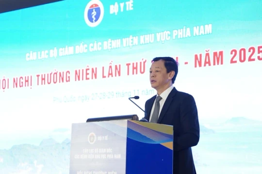 Thứ trưởng Nguyễn Tri Thức: Chuyển đổi số và ứng dụng công nghệ được xem là "lối mở" để ngành y tế bước vào kỷ nguyên số