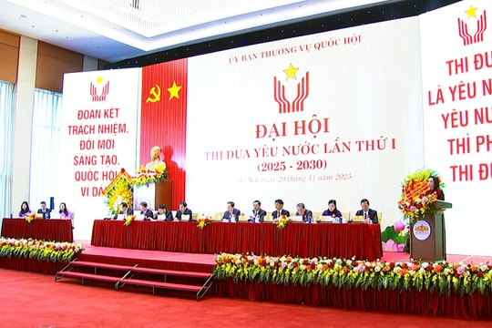 Phó Chủ tịch Quốc hội Nguyễn Thị Thanh: Thi đua yêu nước – động lực tinh thần của các cơ quan Quốc hội