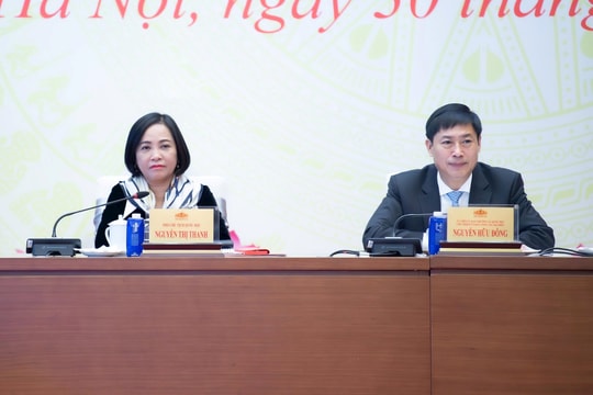 ­Phó Chủ tịch Quốc hội Nguyễn Thị Thanh dự Hội nghị tổng kết công tác nhiệm kỳ Khóa XV của Ủy ban Công tác đại biểu