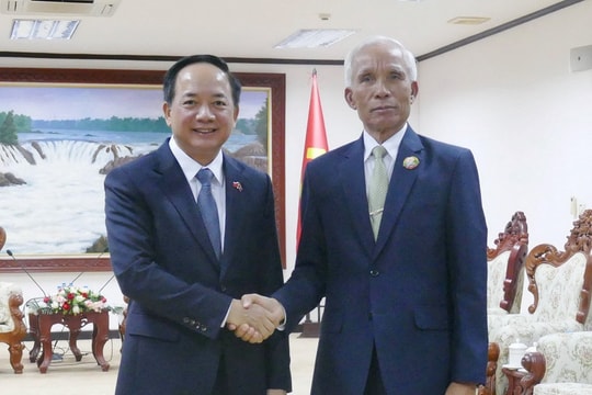 Việt Nam - Lào tăng cường hợp tác tuyên truyền về quan hệ đặc biệt giữa hai nước