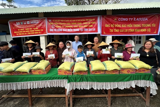 Tương thân tương ái: LADODA và chuyến thiện nguyện vì đồng bào miền Trung thương yêu