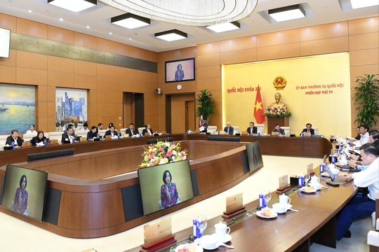 THÔNG CÁO BÁO CHÍ Về Chương trình Phiên họp thứ 52 của Ủy ban Thường vụ Quốc hội