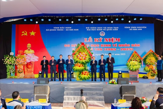 Đại học Kinh tế Quốc dân tổ chức kỷ niệm 60 năm trường về nơi sơ tán