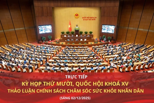 Tường thuật: Quốc hội thảo luận về chính sách chăm sóc sức khỏe Nhân dân (sáng 02/12)