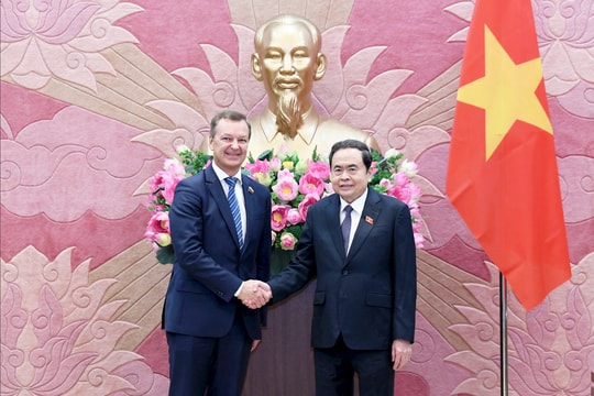 Chủ tịch Quốc hội Trần Thanh Mẫn tiếp Phó Chủ tịch thứ nhất Hội đồng Liên bang Nga