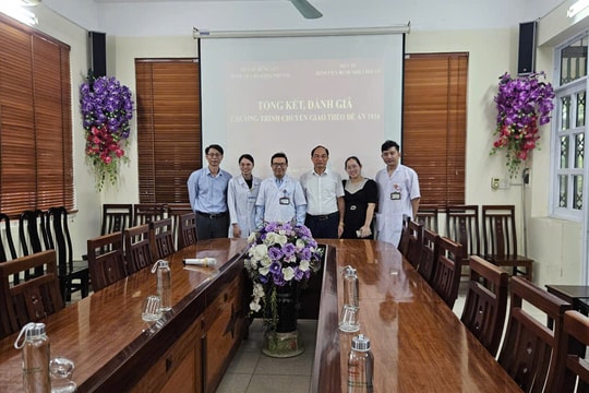Đánh giá kết quả chuyển giao đào tạo theo đề án 1816