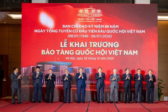 Lễ khai trương Bảo tàng Quốc hội Việt Nam và công bố các ấn phẩm kỷ niệm 80 năm Quốc hội Việt Nam