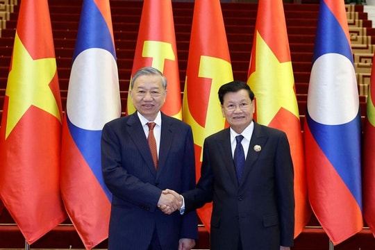 Chuyến thăm của Tổng Bí thư mở ra một chương mới, nâng tầm quan hệ Việt - Lào