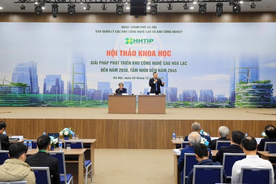 Tháo gỡ vướng mắc để Hòa Lạc bứt phá thành “cực công nghệ” của Thủ đô