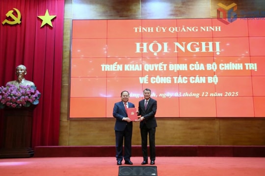 Đồng chí Quản Minh Cường giữ chức vụ Bí thư Tỉnh ủy Quảng Ninh