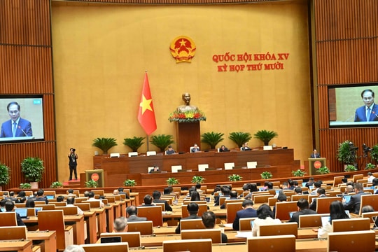 Chiều 3/12/2025, Quốc hội tại Hội trường