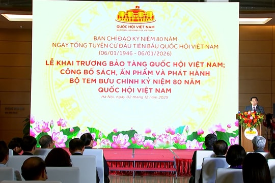Ra mắt 4 cuốn sách kỷ niệm 80 năm Quốc hội Việt Nam