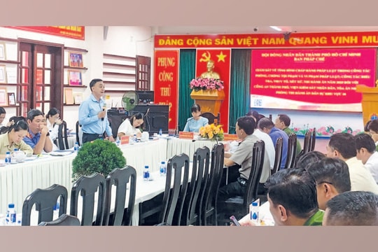 Nghiên cứu cơ chế hỗ trợ hoạt động của các cơ quan tư pháp