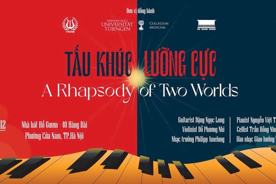 “Tấu khúc lưỡng cực”: Nhịp cầu âm nhạc kết nối 50 năm hữu nghị Việt - Đức
