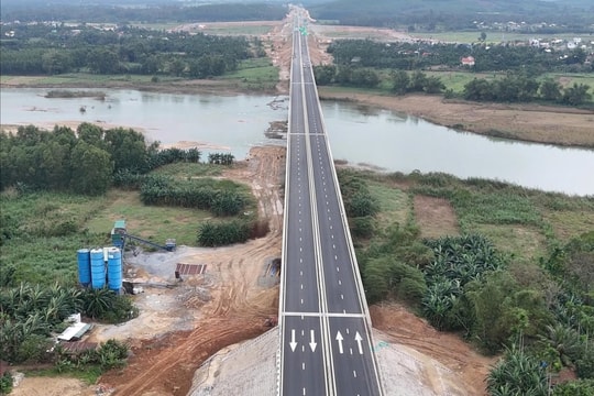 Dự án cao tốc Bắc – Nam lớn nhất chuẩn bị khánh thành đưa vào khai thác