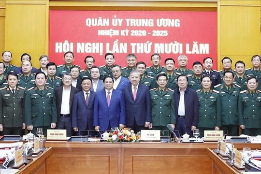 Tổng Bí thư Tô Lâm chủ trì Hội nghị Quân ủy Trung ương lần thứ 15