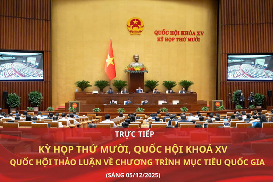 Tường thuật: Quốc hội thảo luận về chương trình mục tiêu quốc gia đến năm 2035