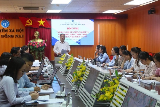 BHXH Đồng Nai: Tập huấn nghiệp vụ BHXH, BHYT cho cán bộ cấp xã sau sắp xếp