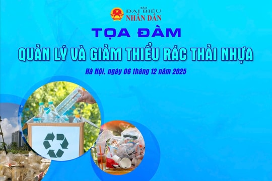Sắp diễn ra tọa đàm “Quản lý và giảm thiểu rác thải nhựa”