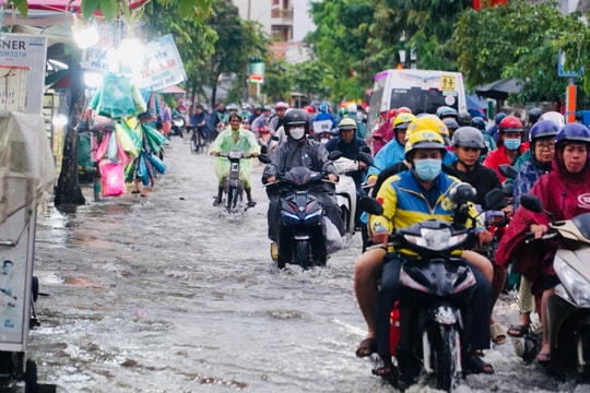 TP. Hồ Chí Minh: 23 tuyến đường có nguy cơ ngập do triều cường vượt mức báo động