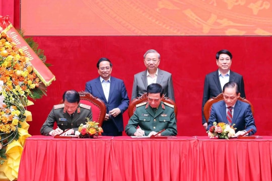 Public security, military, diplomatic forces enhance coordination in new era