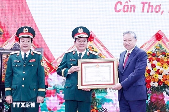 Tổng Bí thư Tô Lâm: Xây dựng lực lượng vũ trang Quân khu 9 cách mạng, chính quy, tinh nhuệ, hiện đại