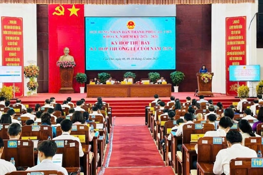 Khai mạc Kỳ họp thứ Bảy, HĐND TP. Cần Thơ Khóa X, nhiệm kỳ 2021-2026: